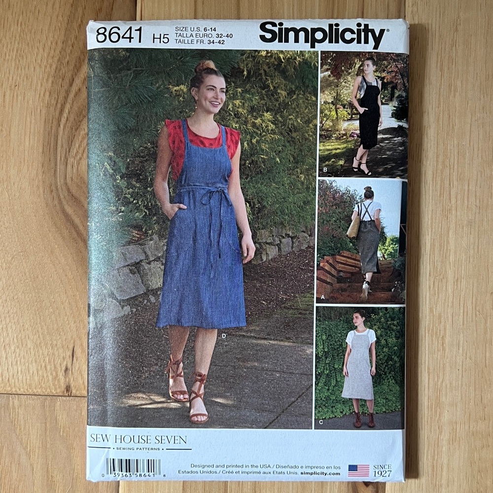 Simplicity 8641 Sew House Seven Sewing Pattern